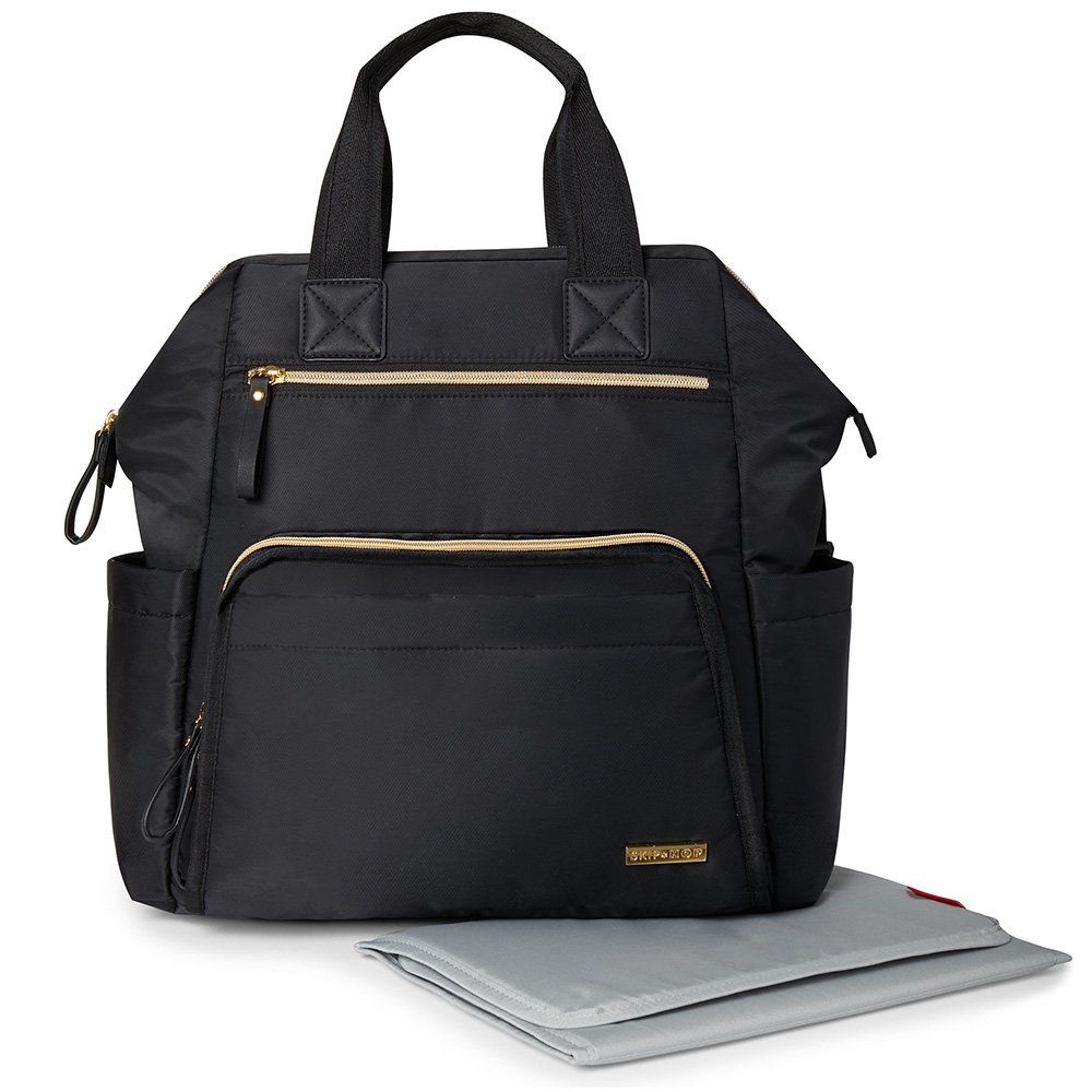 Skip Hop Main Frame Wide Open Nappy Backpack - Black