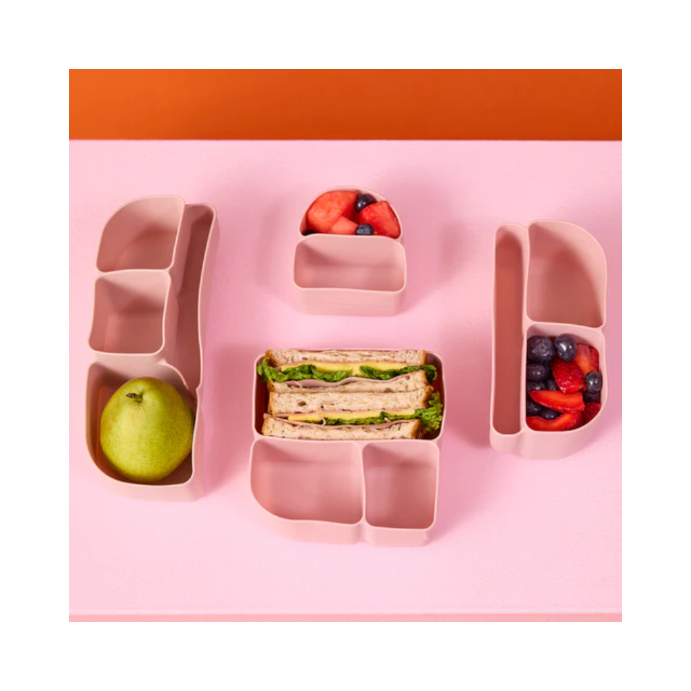 B.Box Silicone Lunch Box Bento Tray - Berry