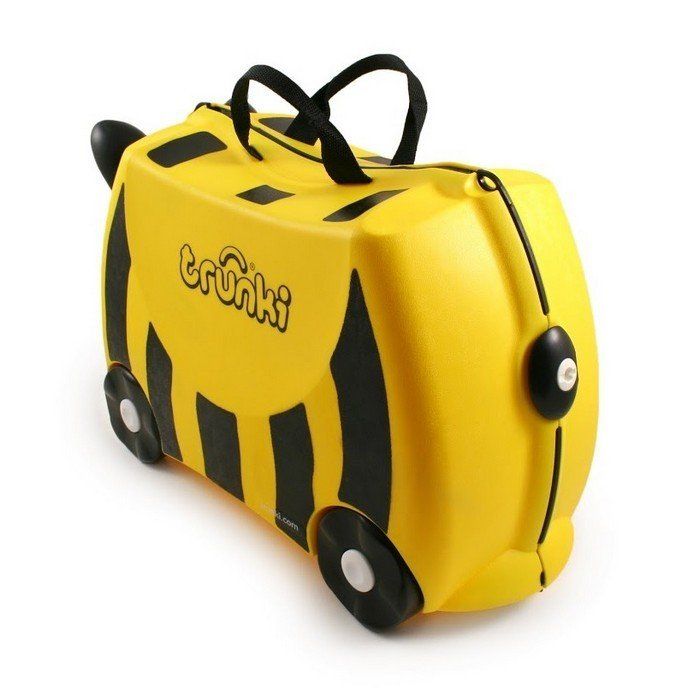 Trunki Kids Ride On Luggage Suitcase - Bernard the Bee