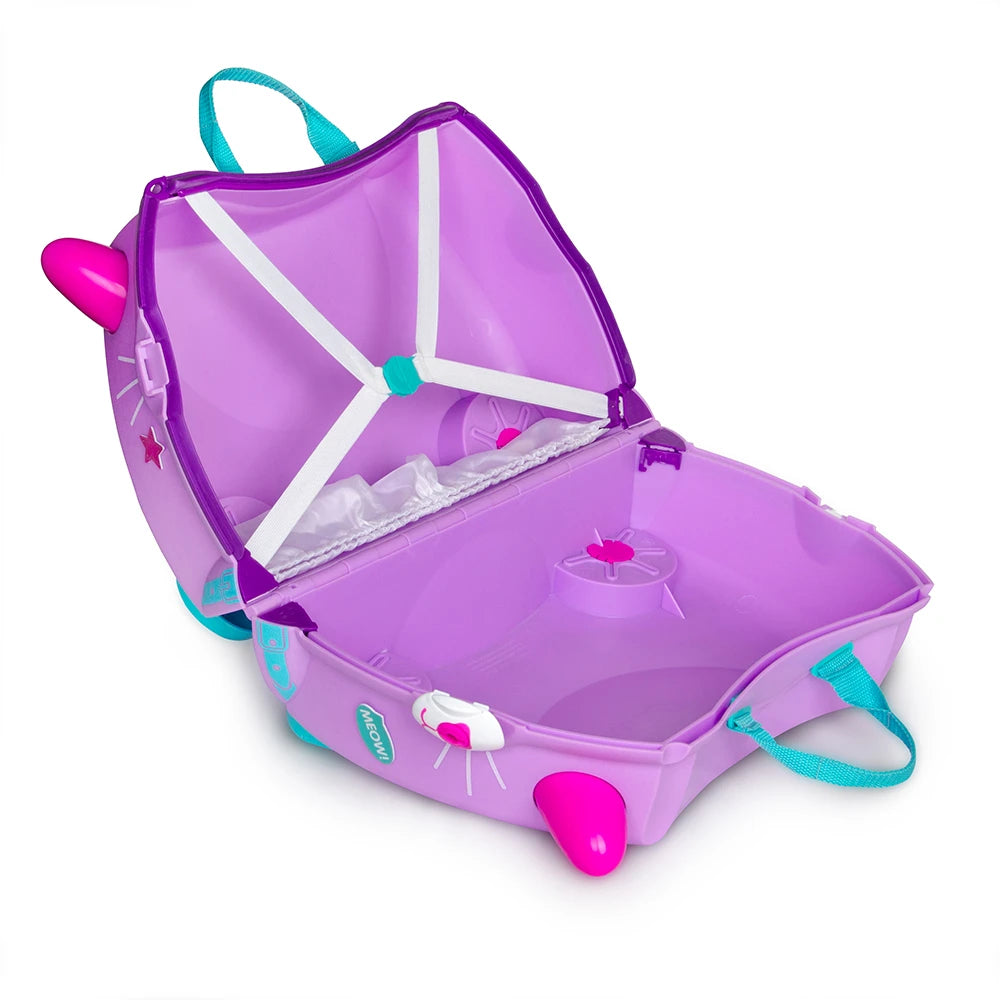 Trunki Kids Ride On Luggage Suitcase - Cassie Cat