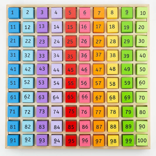 Bigjigs Toys Educational Number Tray