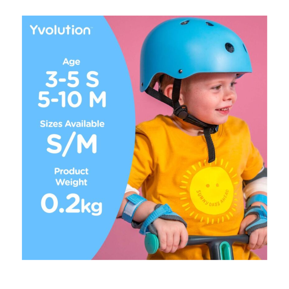 Yvolution Safety Pads Small Blue