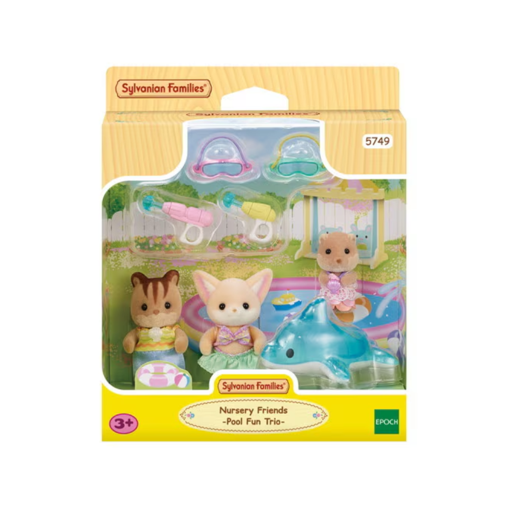 Sylvanian Families Nursery Friends - Pool Fun Trio