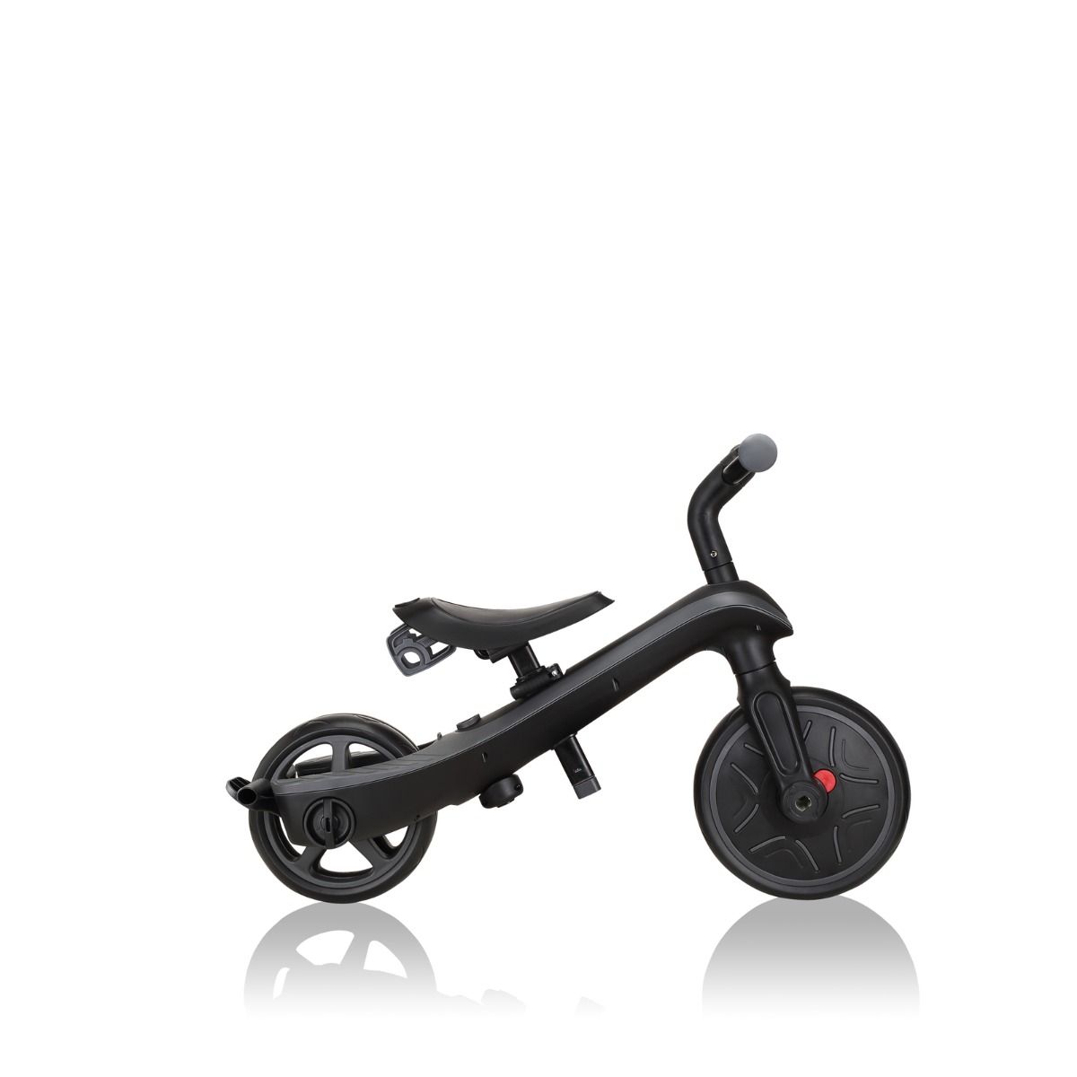 Globber Explorer Trike 4 in 1 DELUXE PLAY - Black/Grey