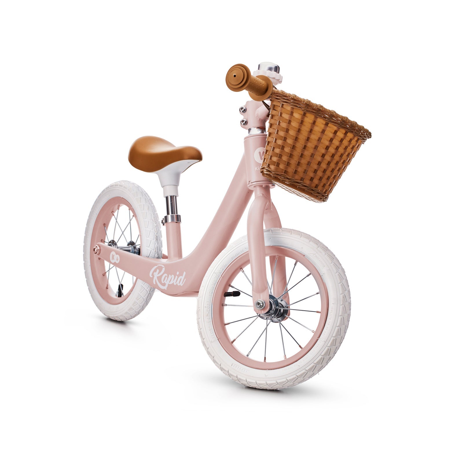 Kinder Kraft Lightweight Rapid 2 Balance Bike - Vintage Rose
