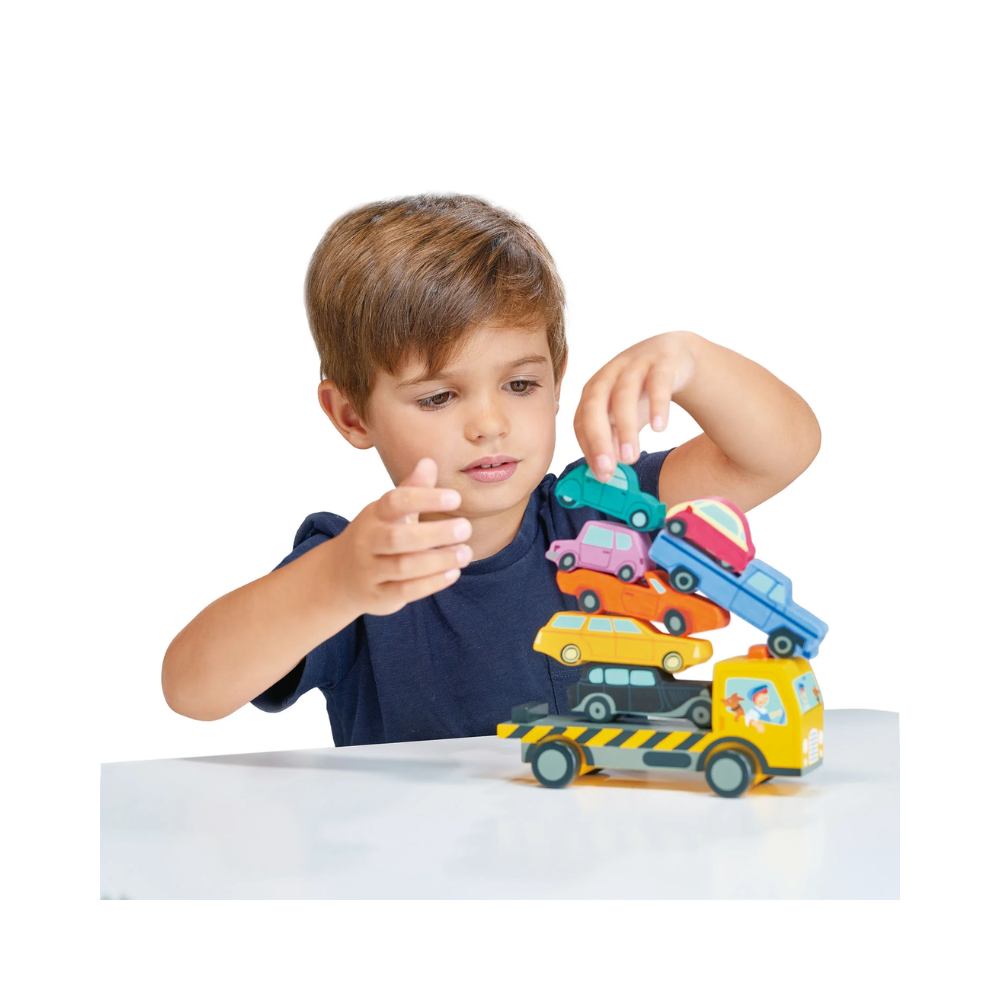 Tender Leaf Toys Stacking Cars