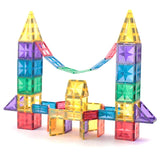 MNTL Classic Basic Teaching Aids Magnetic Tile Set 62 Pcs