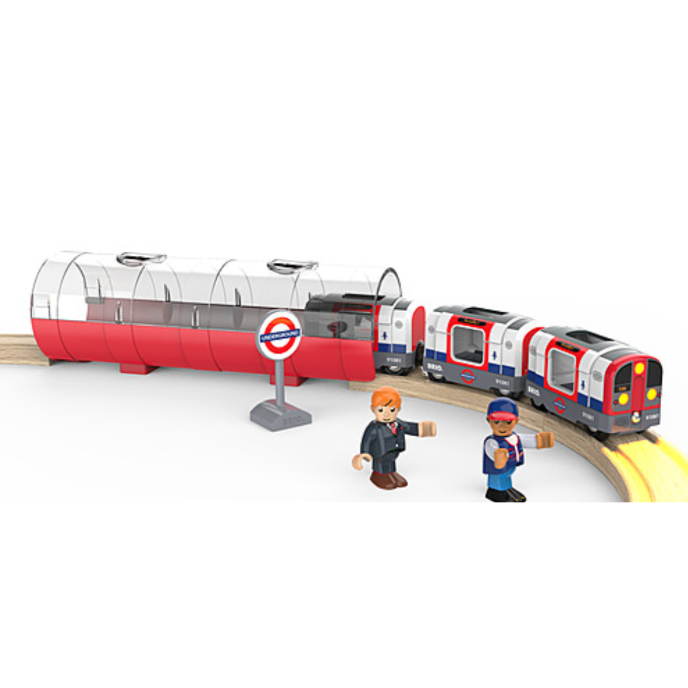 BRIO London Underground Train 7 pieces
