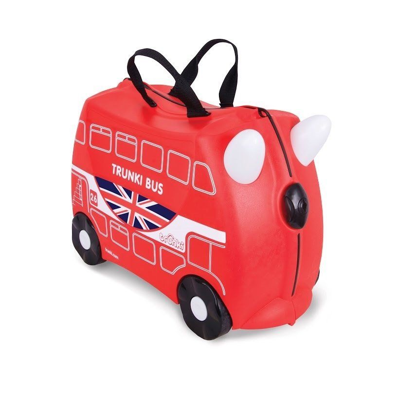 Trunki Kids Ride On Luggage Suitcase - Boris Bus