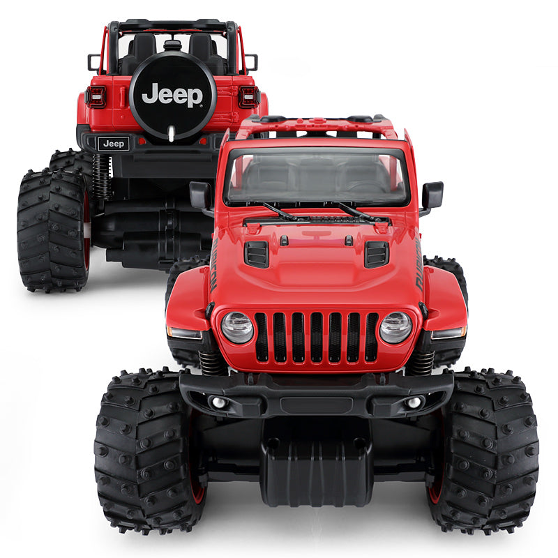 Rastar Licensed 1:14 Jeep Wrangler Rubicon with Big Foot Remote Control Car