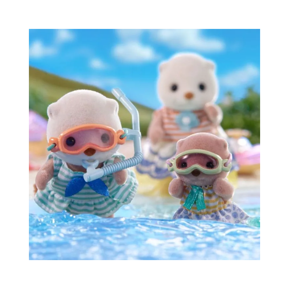 Sylvanian Families Sea Otter Sisters - Splashy Snorkel Set