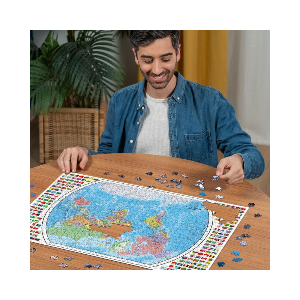 Ravensburger - Political World Map Puzzle 1000 Pieces
