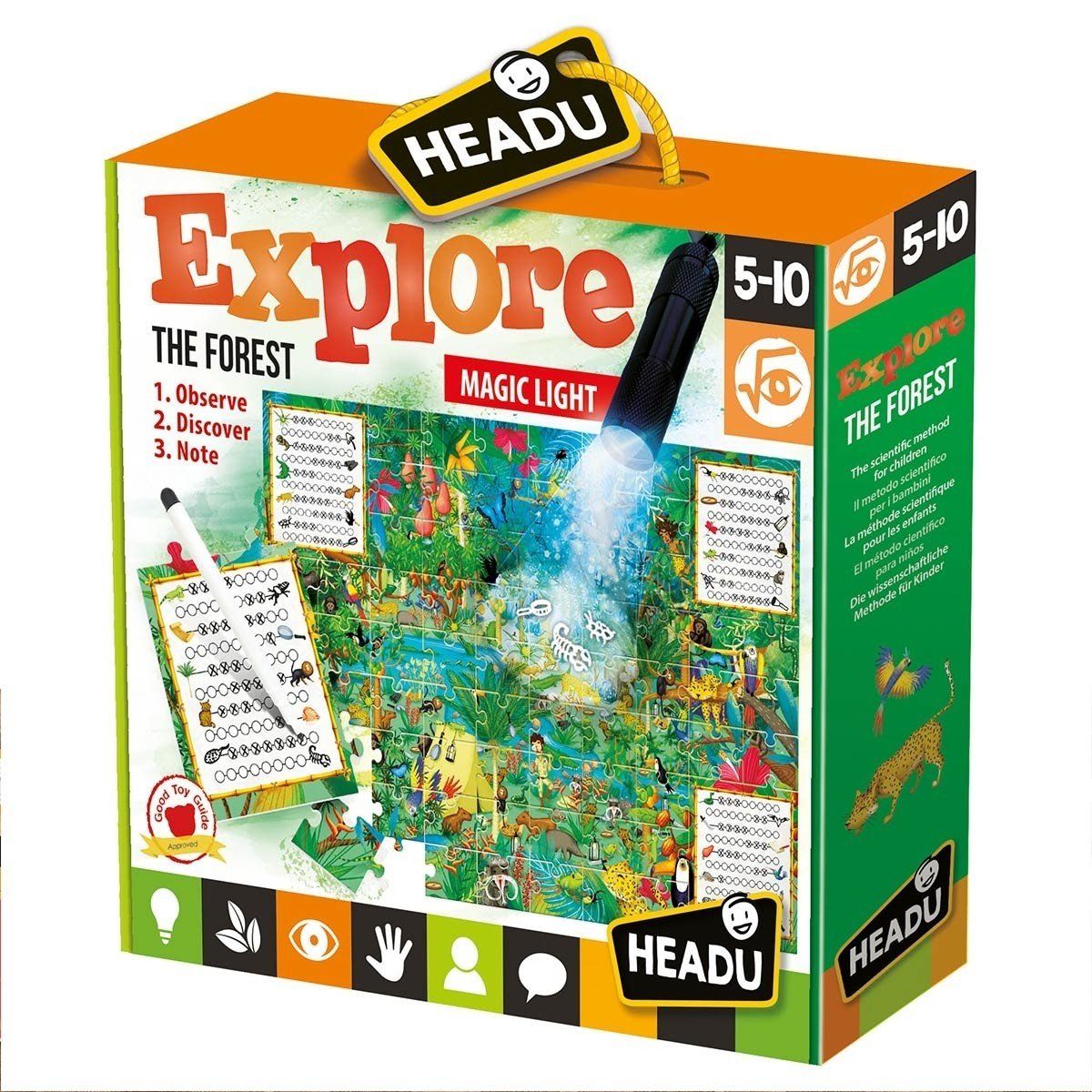 Headu Flash Card Game - Explore the Forest