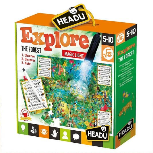 Headu Flash Card Game - Explore the Forest