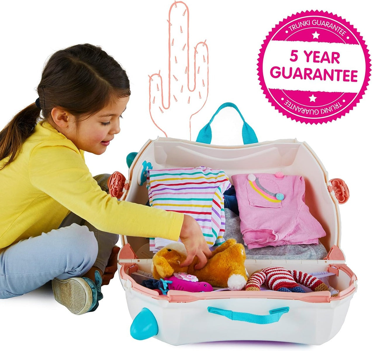 Trunki Ride on Luggage - Lola the Llama