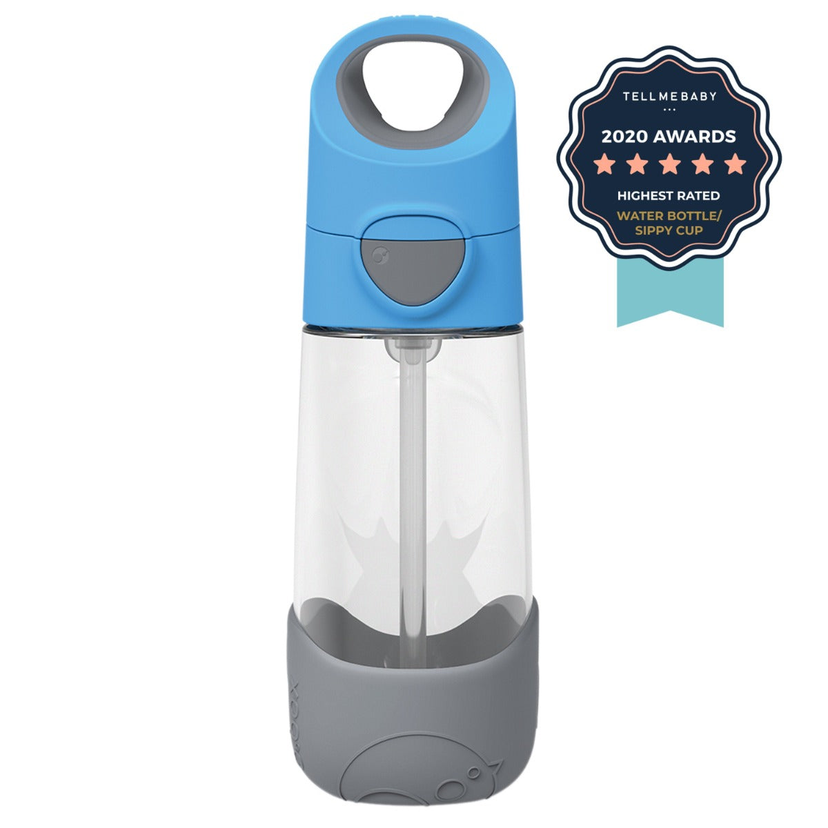 B.Box 450mL Tritan Drink Bottle - Blue Slate
