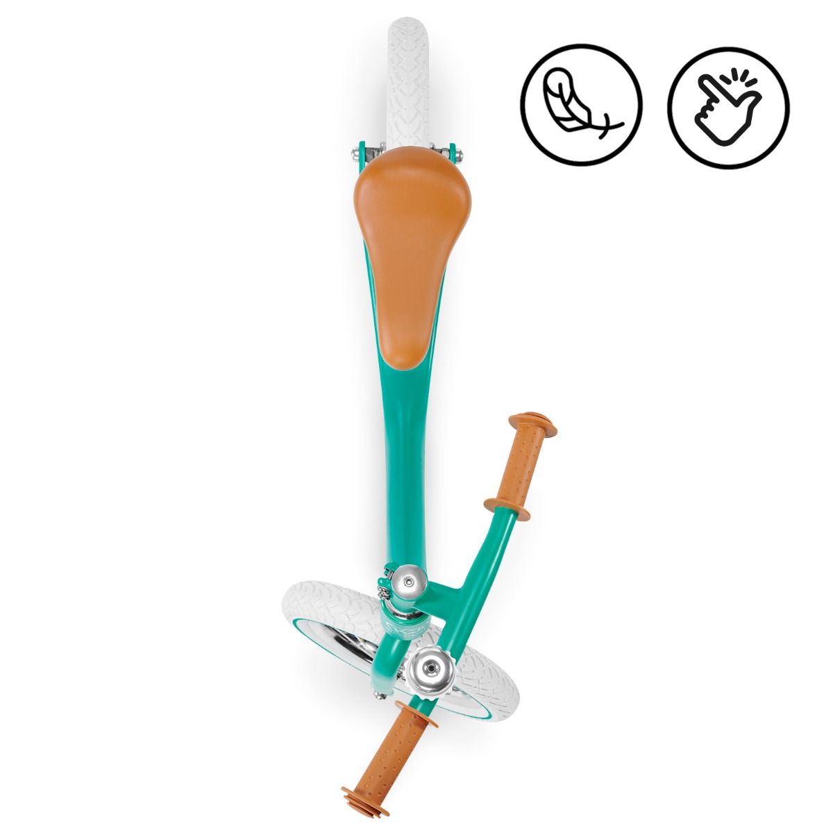 Kinder Kraft Lightweight Rapid Balance Bike with Air Pump