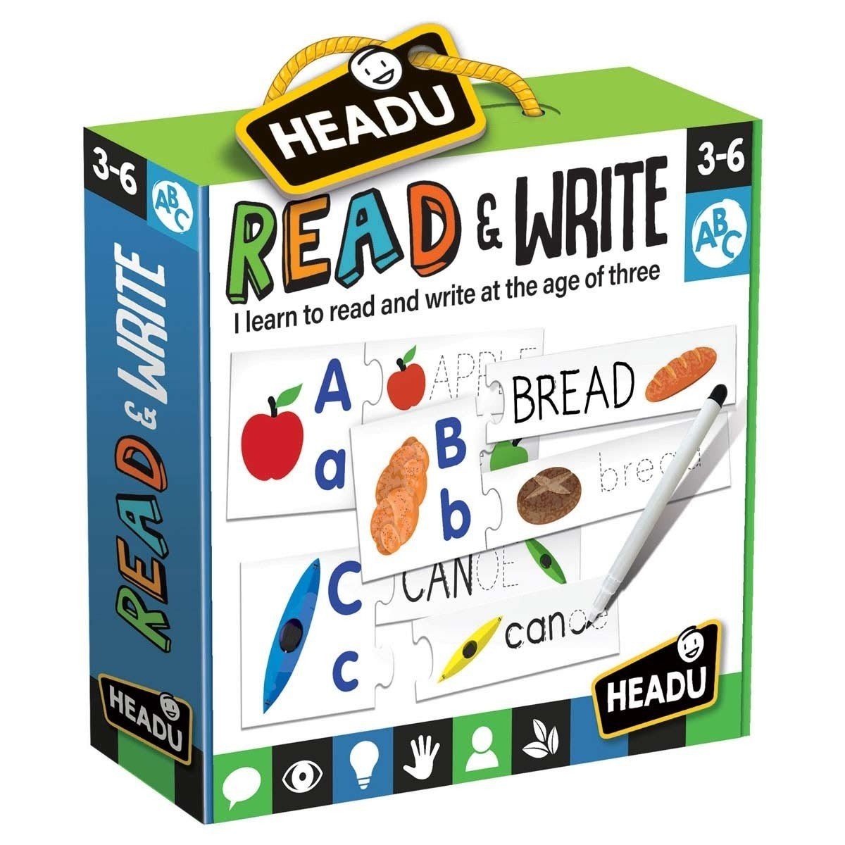 Headu Flashcards - Read and Write