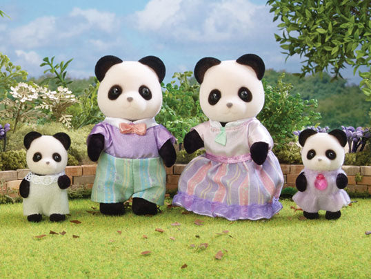 Sylvanian Families Pookie Panda Family