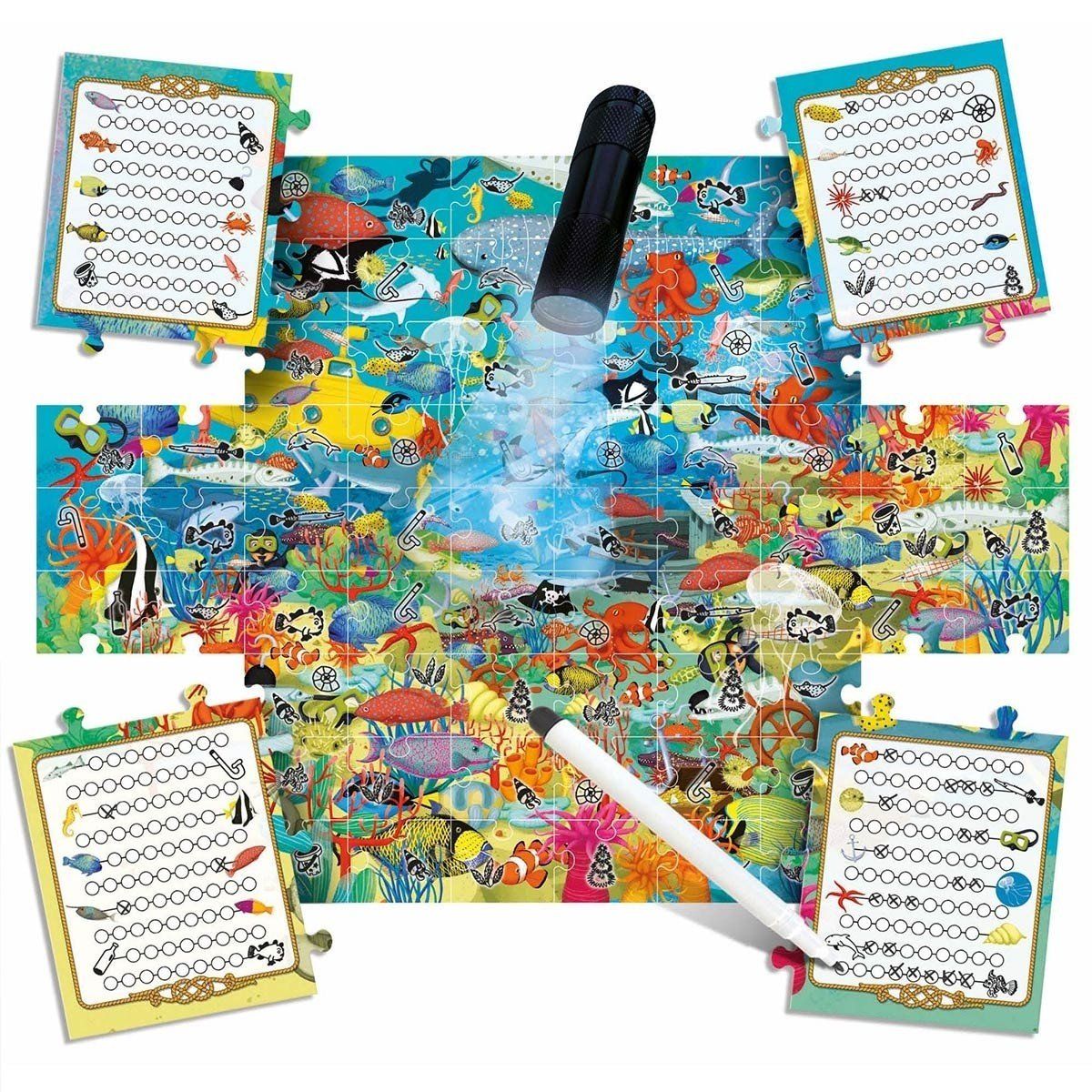 Headu Flash Card Game - Explore the Sea Life