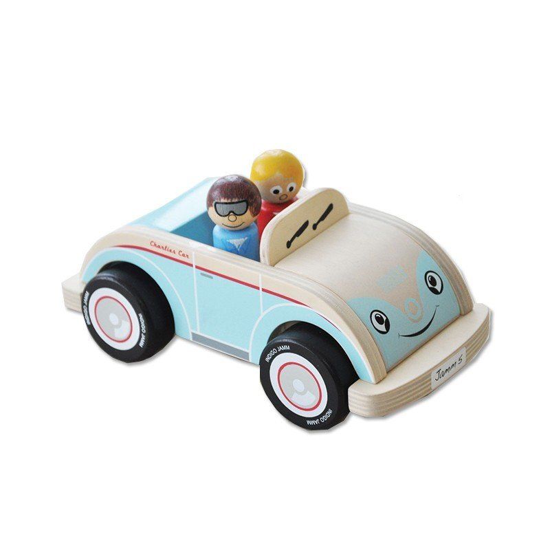 Indigo Jamm Wooden Charlie's Car