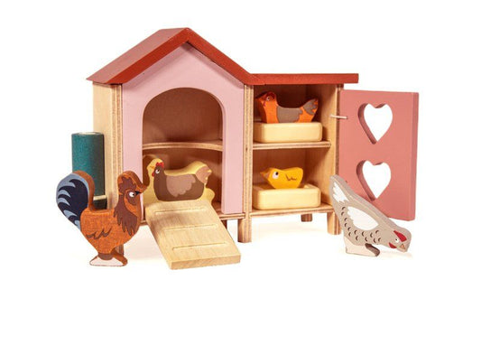 Tender Leaf Toys Dollhouse Chicken Coop
