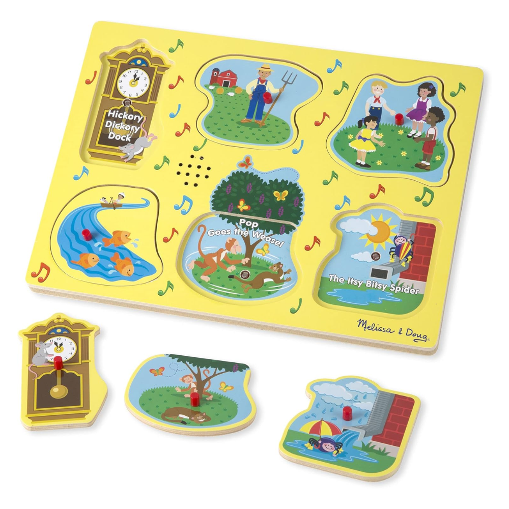 Melissa & Doug Sing Along Nursery Rhymes 1 Song Puzzle