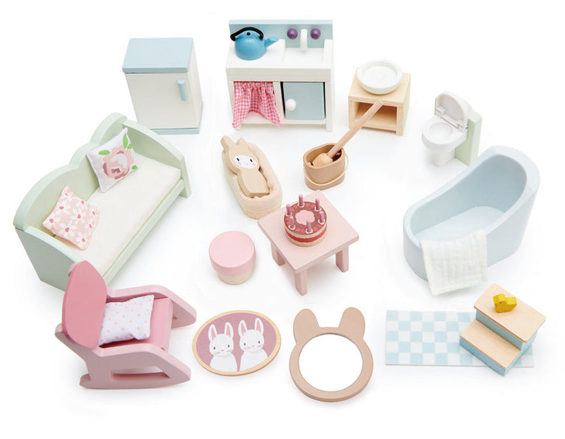 Tender Leaf Toys Dollhouse Countryside Set