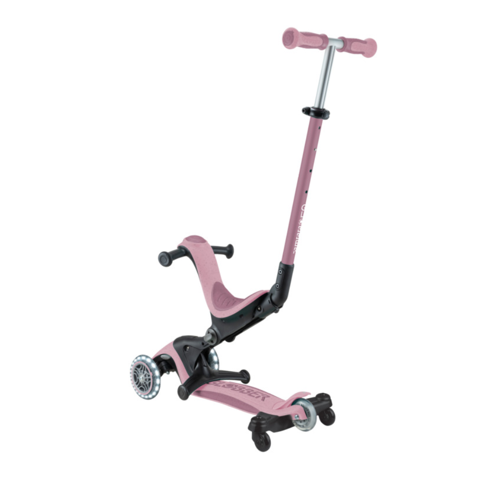 Globber Go Up Deluxe Ecologic 360 Scooter - Berry