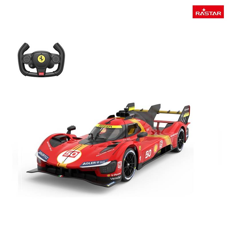 Rastar 1:14 Ferrari 499P Le Mans Hypercar Remote Control Car – Officially Licensed