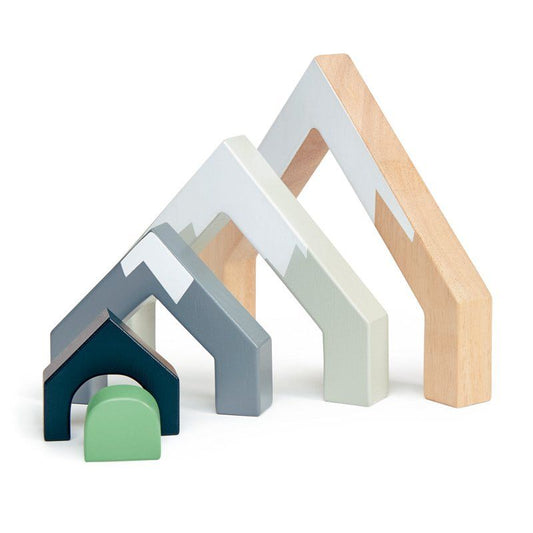 Tender Leaf Toys Wooden Mountain Pass Stack