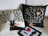 All 4 Kids 45cm Square Throw Pillow Cushion Cover - Elk