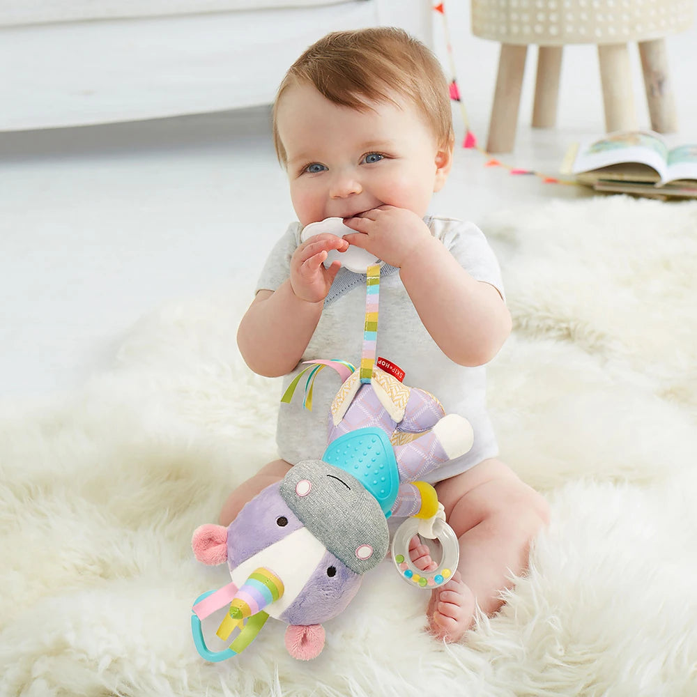 SKIP HOP Bandana Buddies Plush Teething Toy - Unicorn