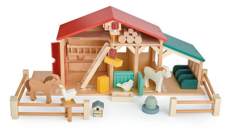 Tender Leaf Toys Farm Play Set