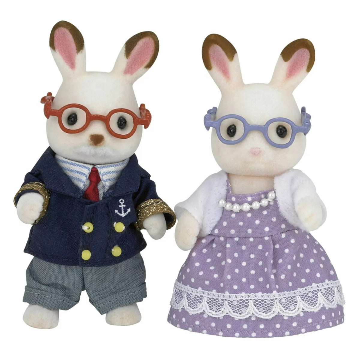 Sylvanian Families Chocolate Rabbit Grandparents