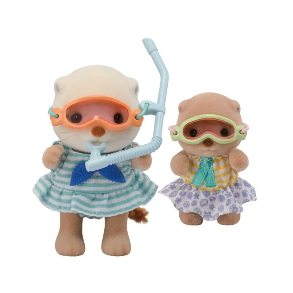 Sylvanian Families Sea Otter Sisters - Splashy Snorkel Set