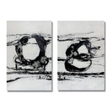 All 4 Kids Modern Abstract Oil Hand Painted Wall Art with Frame 022