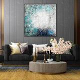 All 4 Kids Modern Abstract Oil Hand Painted Wall Art with Frame 013