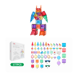 MNTL Classic Space Travelling Magnetic Tile Set 177 Pcs