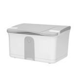 Ubbi Wipes Warmer - White/Grey