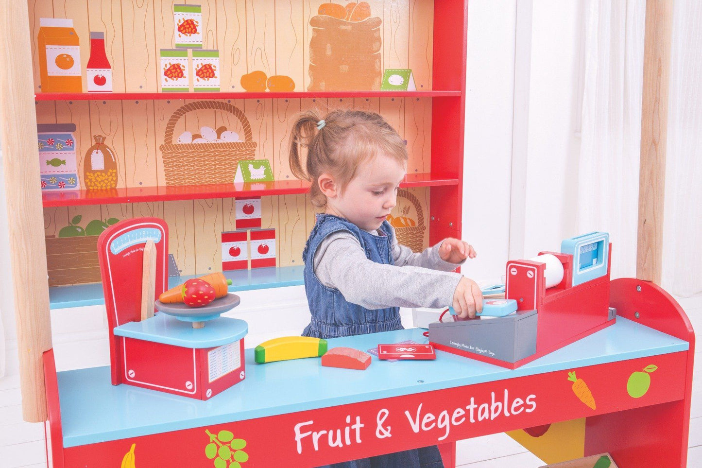 Bigjigs Toys Pretend Village Shop