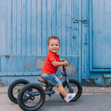 Trybike 2 in 1 Steel Balance Bike and Tricycle - Vintage Grey