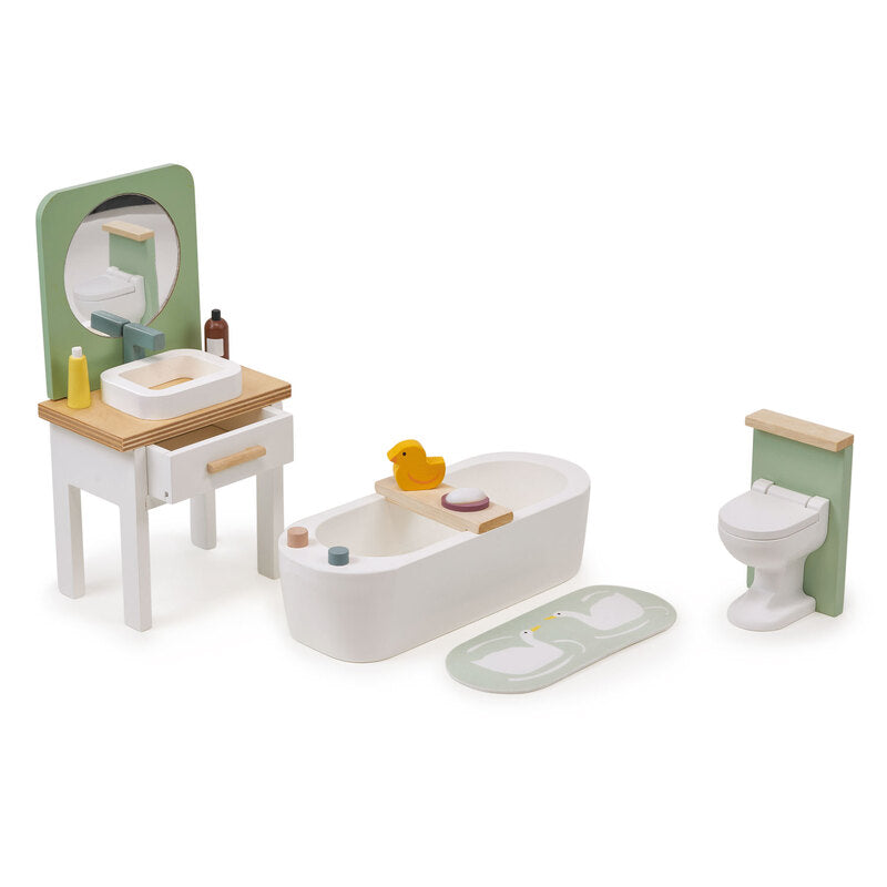 Tender Leaf Toys Mulberry Mansion Dollhouse with Furniture