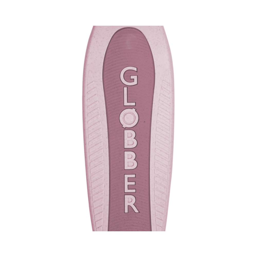 Globber ECOLOGIC JUNIOR Foldable Scooter with Lights - Berry