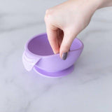 Bumkins Silicone First Feeding Set - Lavender