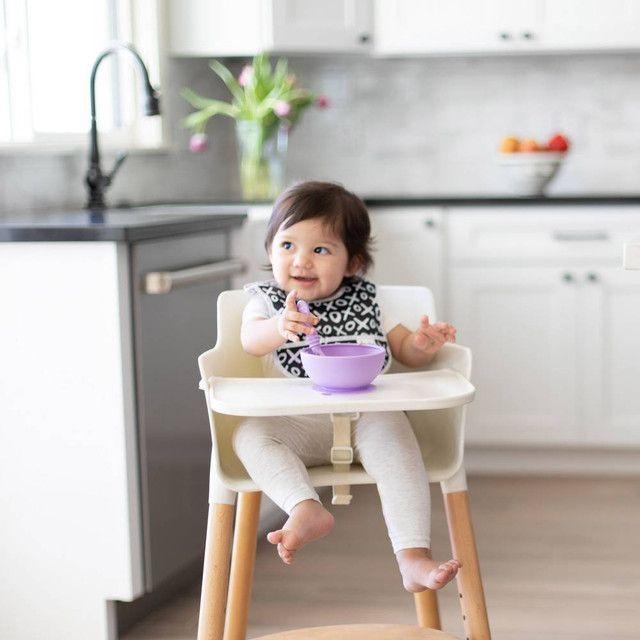 Bumkins Silicone First Feeding Set - Lavender