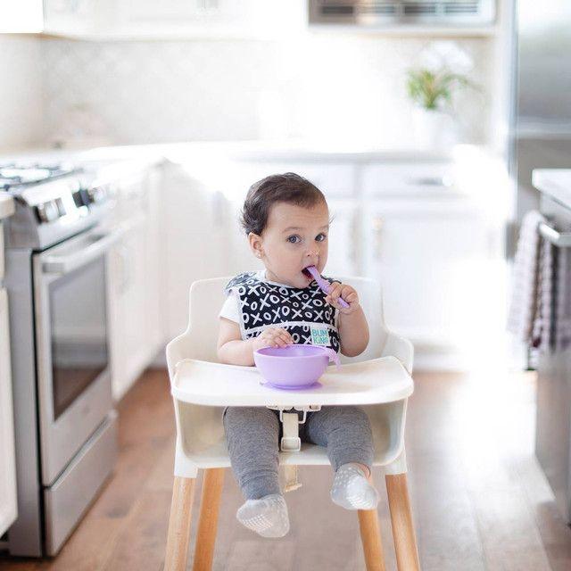 Bumkins Silicone First Feeding Set - Lavender