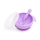 Bumkins Silicone First Feeding Set - Lavender