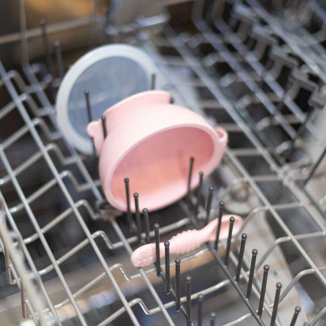 Bumkins Silicone First Feeding Set - Pink