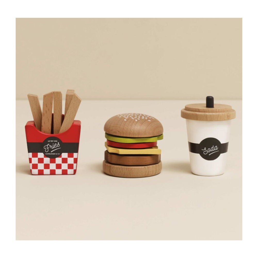 Le Toy Van Hamburger Set
